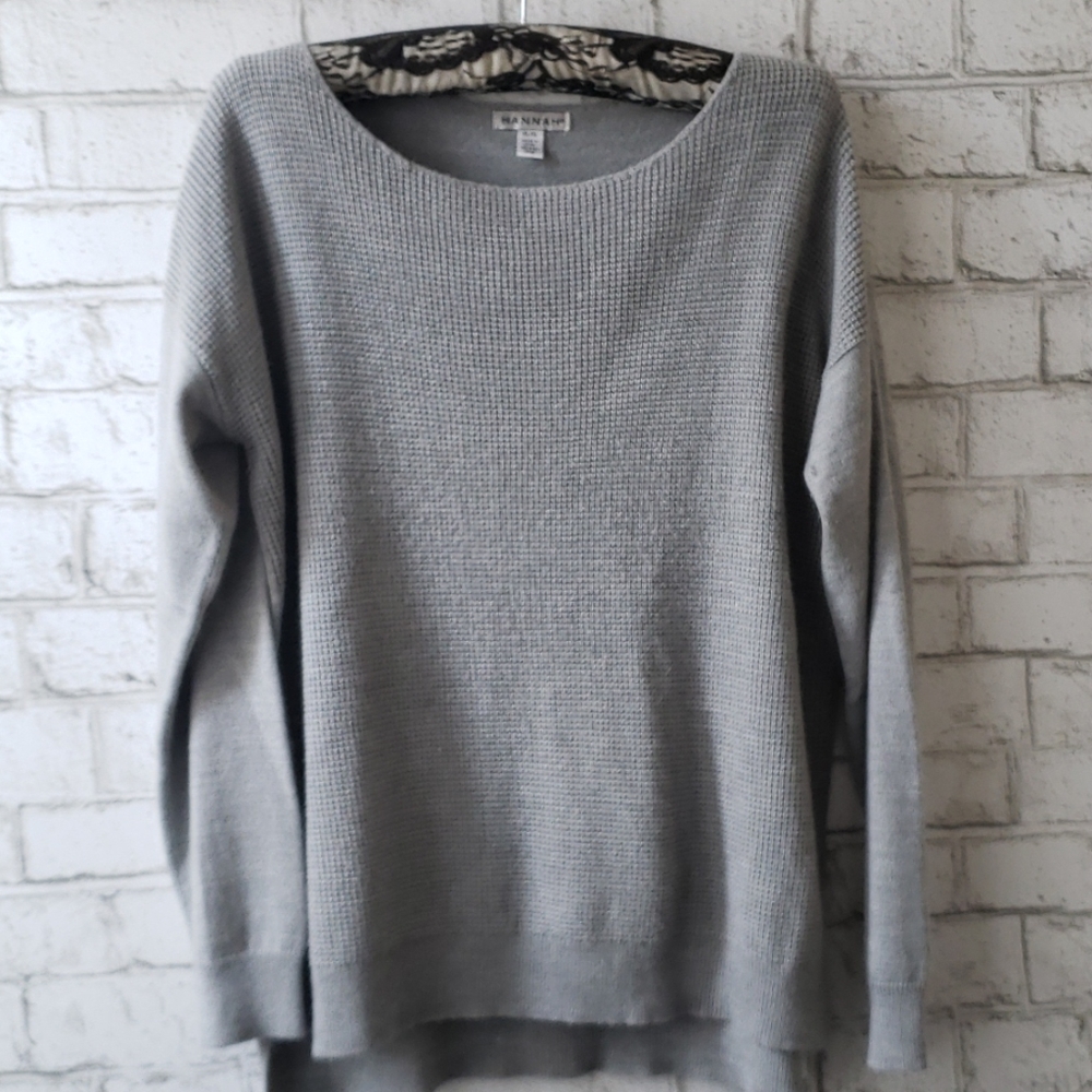 Hannah| Sweater gray size XL